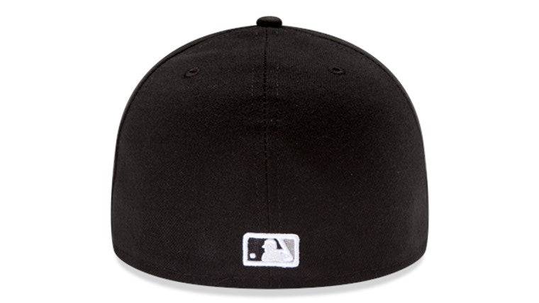 Men s Chicago White Sox New Era Black Authentic Collection On Field Low Profile Game 59FIFTY Fitted Hat Official Team Hat Sports Fan Cap Official MLB
