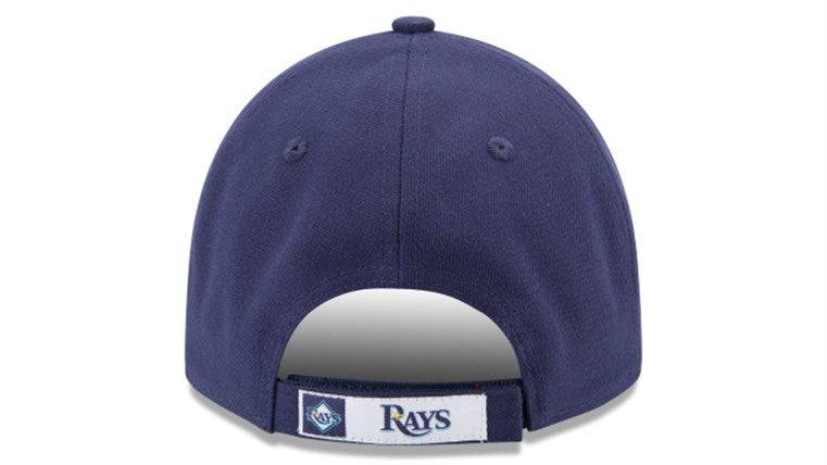 Men s New Era Tampa Bay Rays The League 9FORTY Adjustable Game Cap Official Team Hat Sports Fan Cap Official MLB Team Hat Baseball Fan Cap