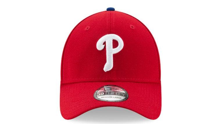 Mens MLB New Era Philadelphia Phillies Team Classic 39THIRTY Flex Fit Hat Official Team Hat Sports Fan Cap Official MLB Team Hat Baseball Fan Cap