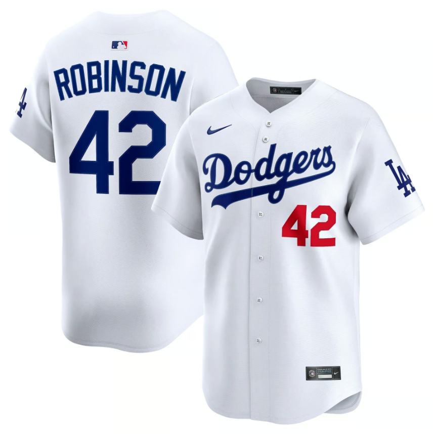 Jackie Robinson Brooklyn Dodgers MLB Cooperstown Jersey Nike Official Team Jersey Sports Fan Apparel Official MLB Team Apparel Baseball Fan Gear