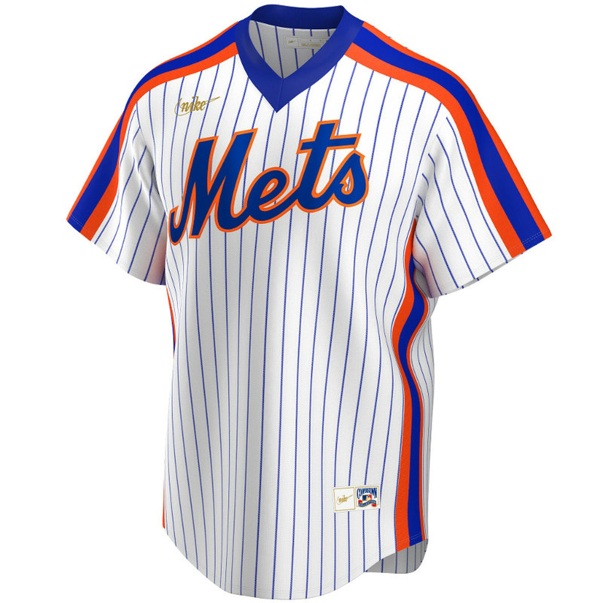 Men s Nike Mike Piazza New York Mets Cooperstown Collection Royal Pinstripe Replica Jersey Official Team Jersey Sports Fan Apparel Official MLB Team A