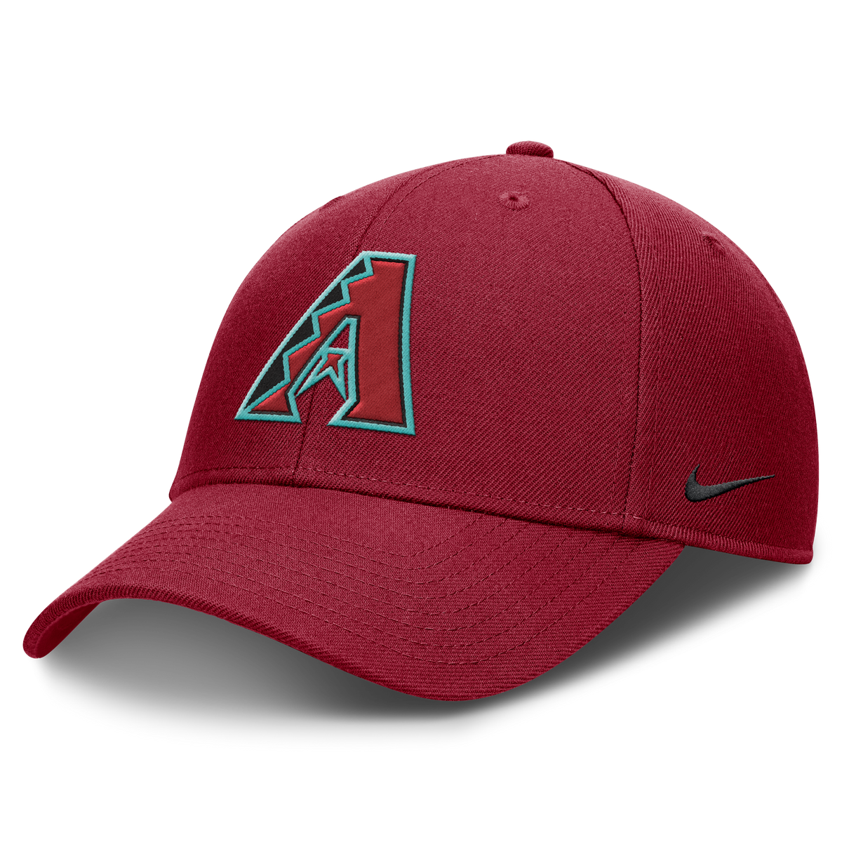 Arizona Diamondbacks Nike Crimson Club Adjustable Hat Official Team Hat Sports Fan Cap Official MLB Team Hat Baseball Fan Cap