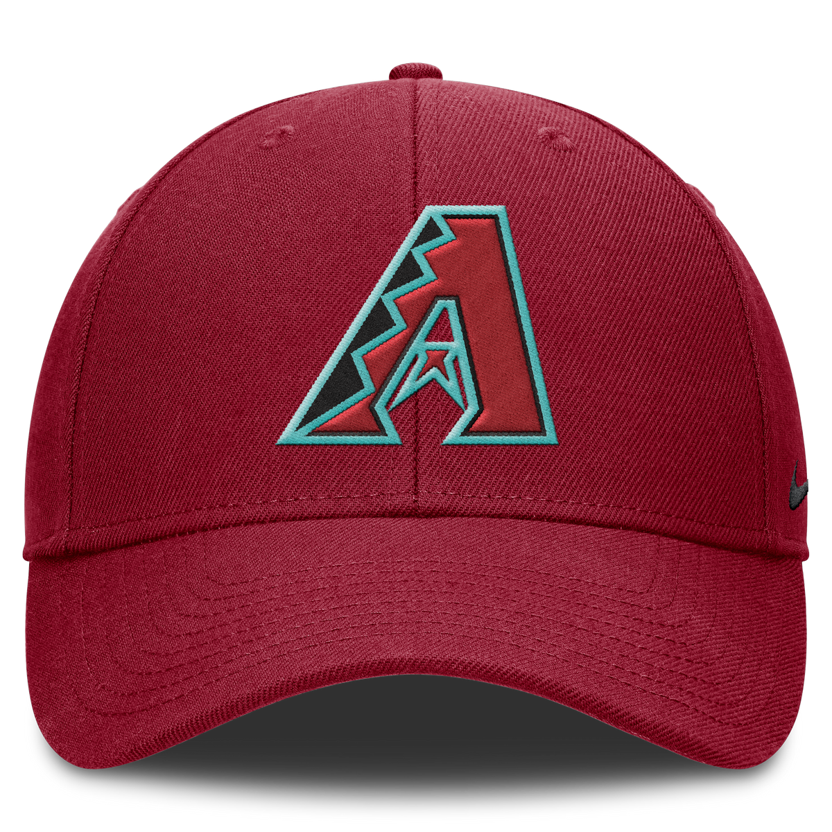 Arizona Diamondbacks Nike Crimson Club Adjustable Hat Official Team Hat Sports Fan Cap Official MLB Team Hat Baseball Fan Cap