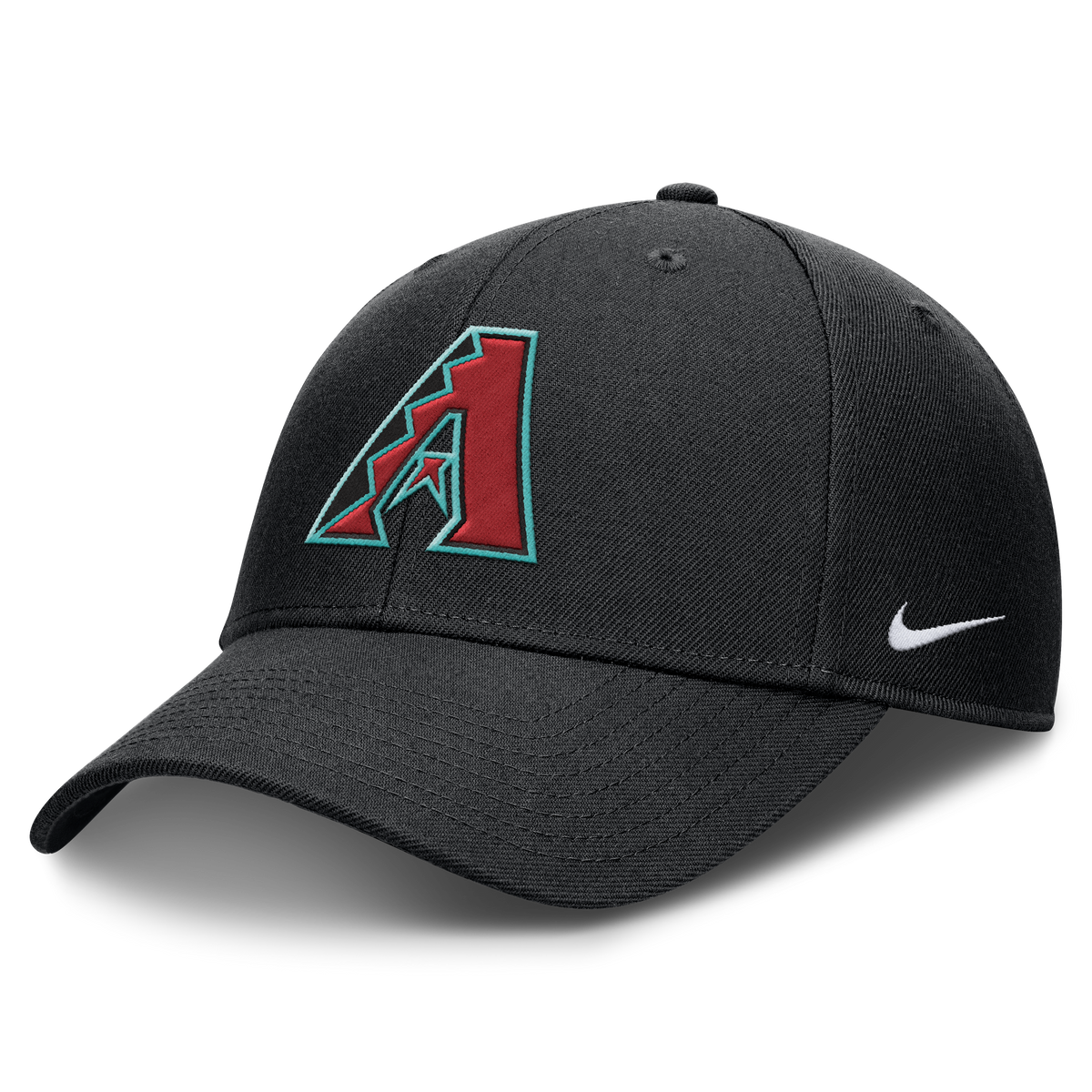 Arizona Diamondbacks Nike Black Club Adjustable Hat Official Team Hat Sports Fan Cap Official MLB Team Hat Baseball Fan Cap