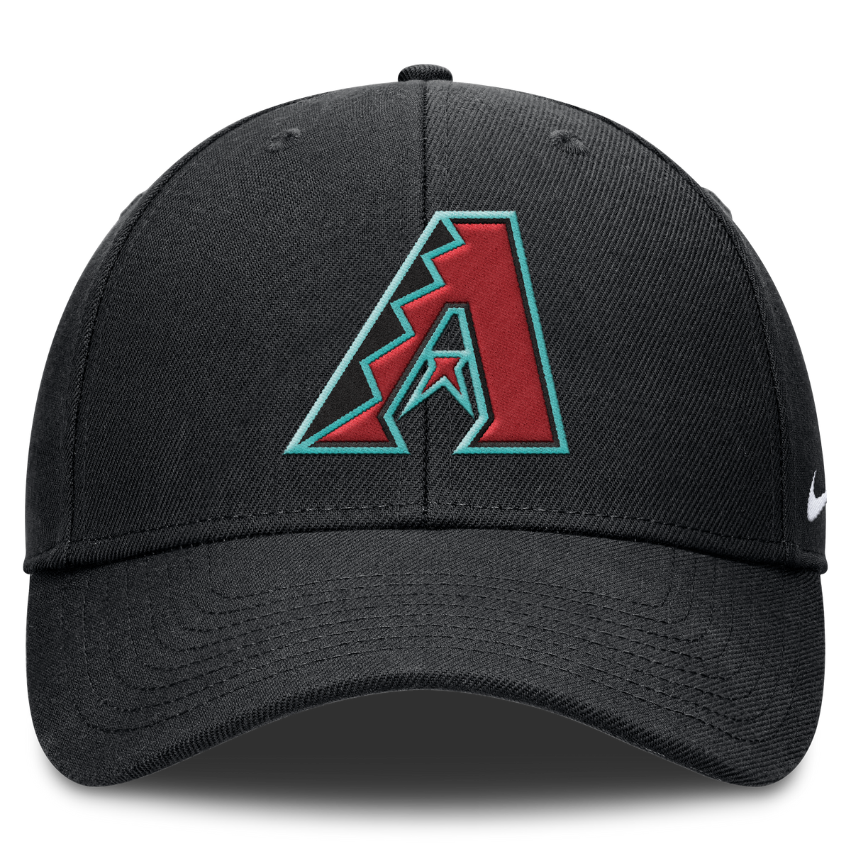 Arizona Diamondbacks Nike Black Club Adjustable Hat Official Team Hat Sports Fan Cap Official MLB Team Hat Baseball Fan Cap