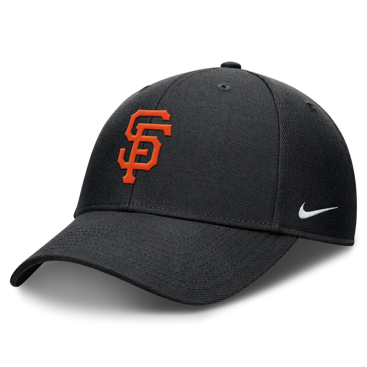 San Francisco Giants Nike Black Club Adjustable Hat Official Team Hat Sports Fan Cap Official MLB Team Hat Baseball Fan Cap