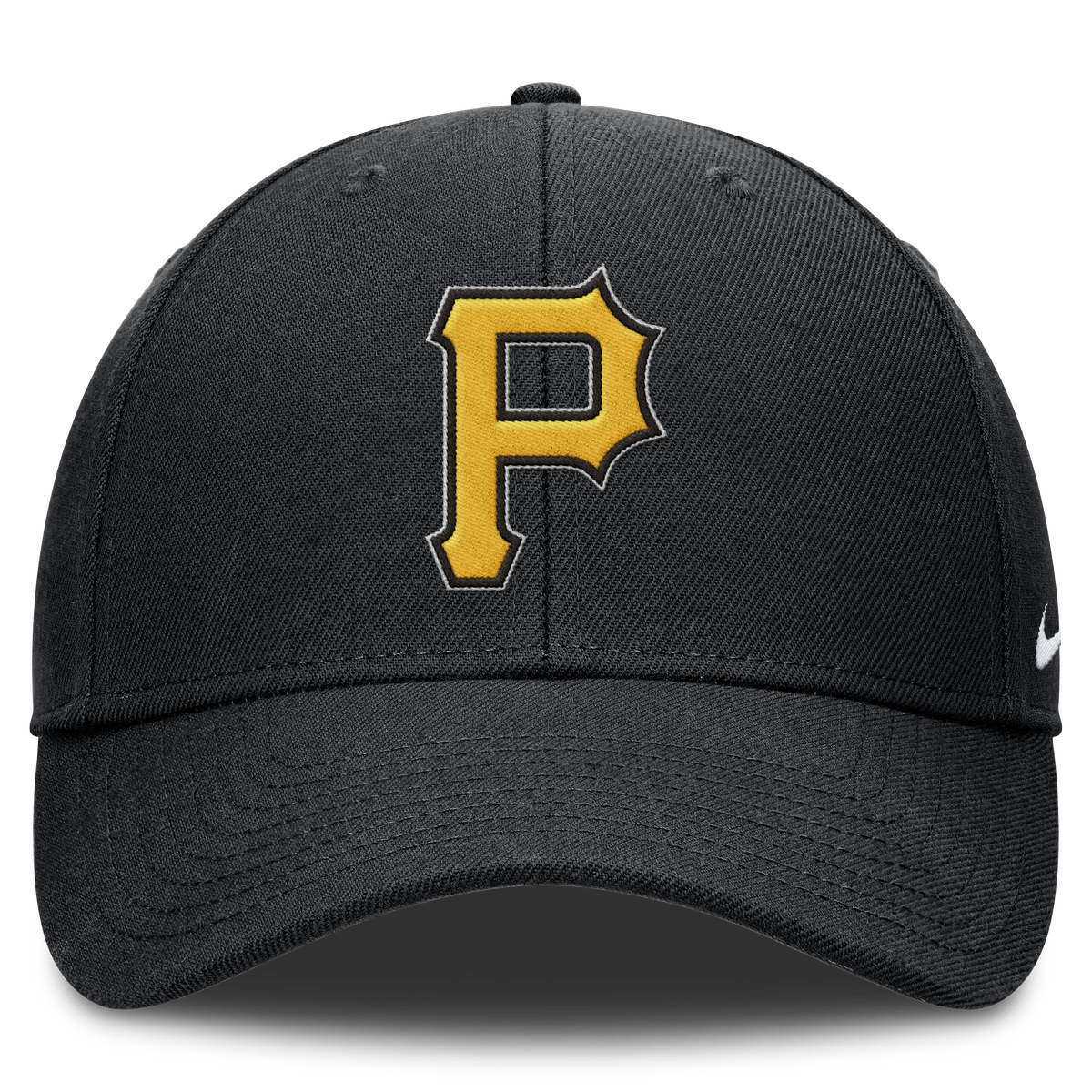 Pittsburgh Pirates Nike Black Club Adjustable Hat Official Team Hat Sports Fan Cap Official MLB Team Hat Baseball Fan Cap