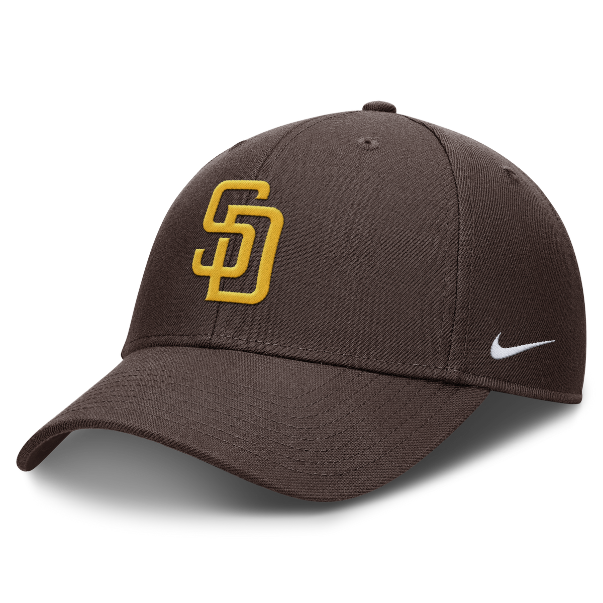 San Diego Padres Nike Brown Club Adjustable Hat Official Team Hat Sports Fan Cap Official MLB Team Hat Baseball Fan Cap