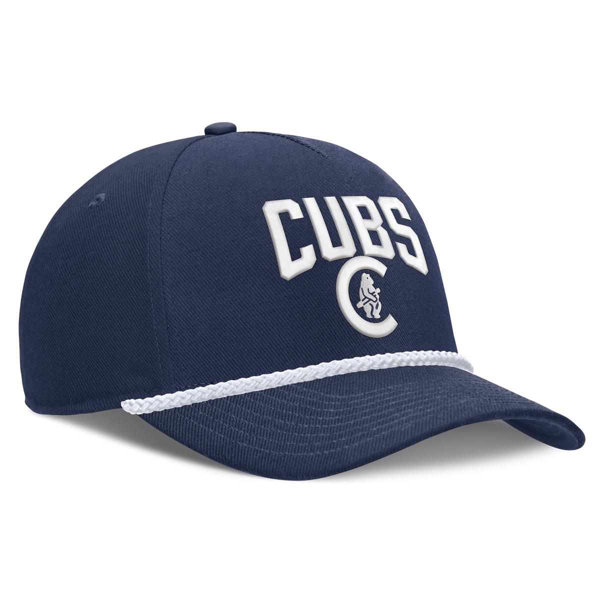 Chicago Cubs Nike Cooperstown Navy Blue Rise Adjustable Hat Official Team Hat Sports Fan Cap Official MLB Team Hat Baseball Fan Cap