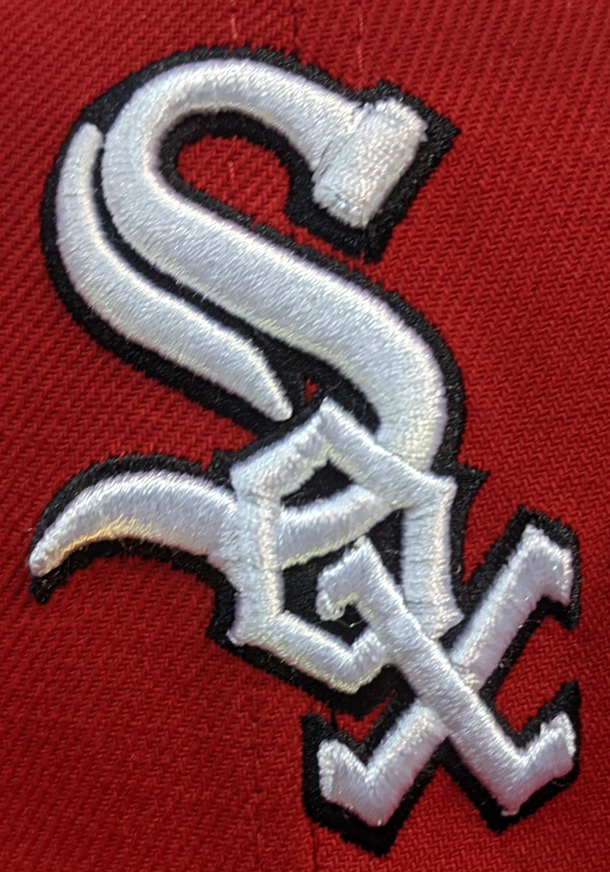 Chicago White Sox Primary Logo Red New Era 59FIFTY Fitted Hat Official Team Hat Sports Fan Cap Official MLB Team Hat Baseball Fan Cap