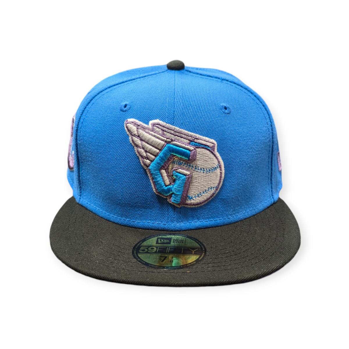 Cleveland Guardians Rock Pack NIN New Era 2 Tone 59FIFTY Fitted Hat Official Team Hat Sports Fan Cap Official MLB Team Hat Baseball Fan Cap