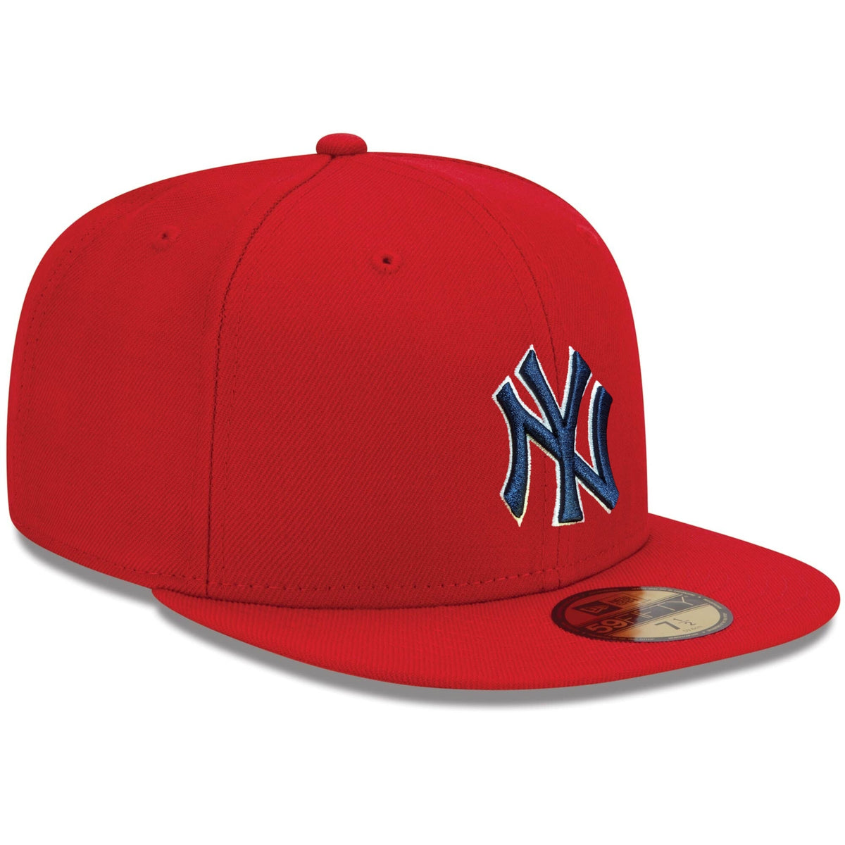 New York Yankees Red Durst 59FIFTY Fitted Hat Official Team Hat Sports Fan Cap Official MLB Team Hat Baseball Fan Cap