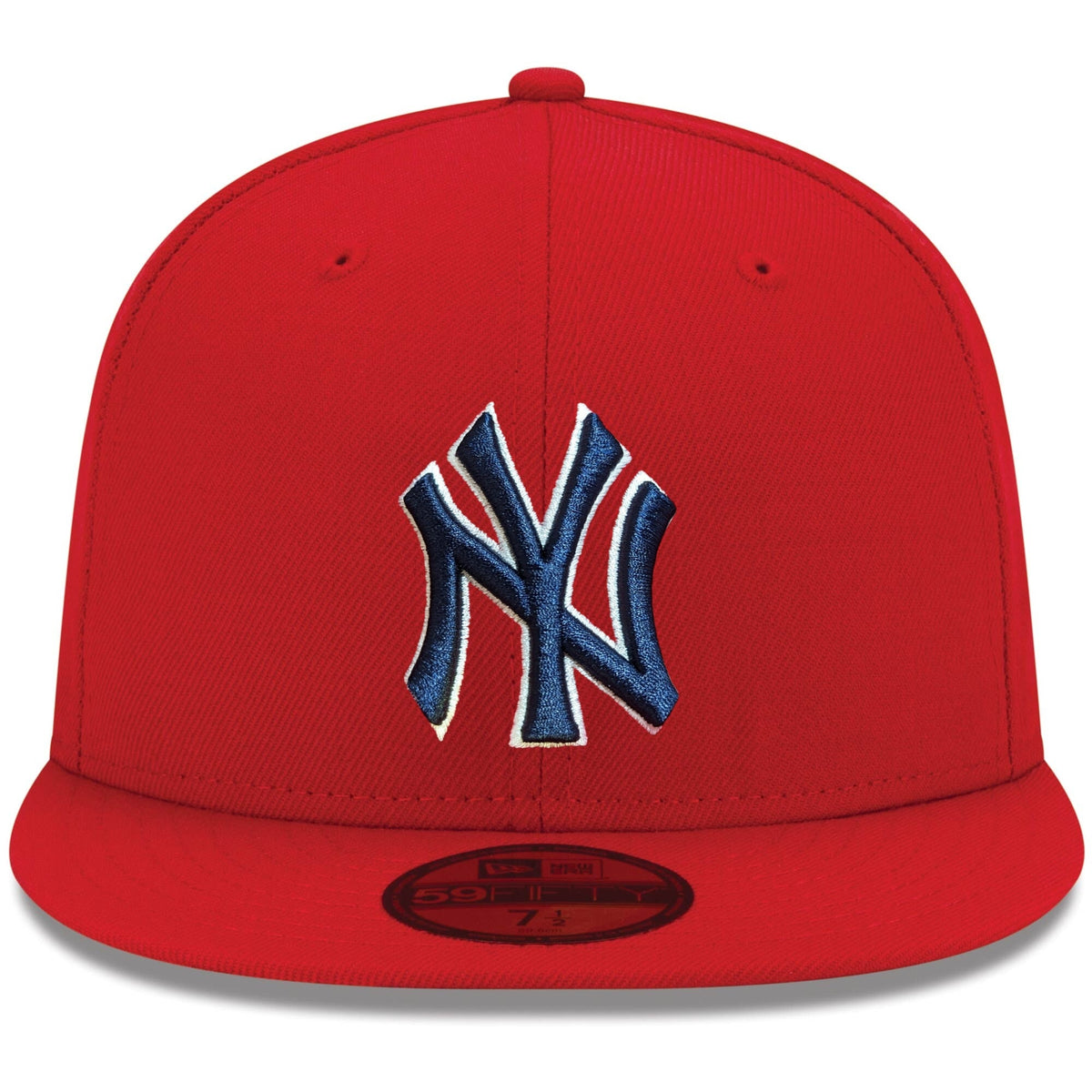 New York Yankees Red Durst 59FIFTY Fitted Hat Official Team Hat Sports Fan Cap Official MLB Team Hat Baseball Fan Cap