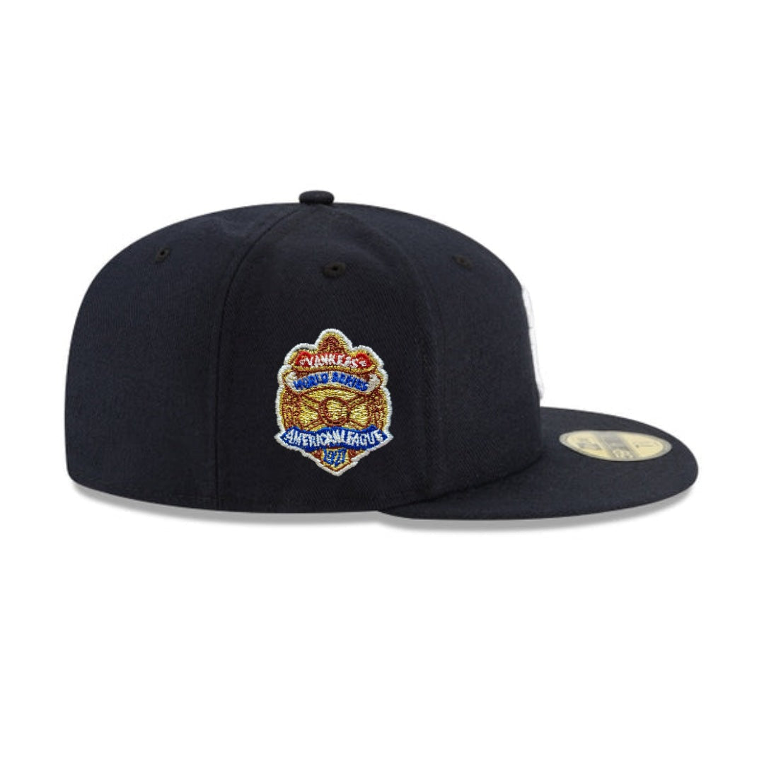 New York Yankees Navy 1927 World Series New Era 59FIFTY Fitted Hat Official Team Hat Sports Fan Cap Official MLB Team Hat Baseball Fan Cap
