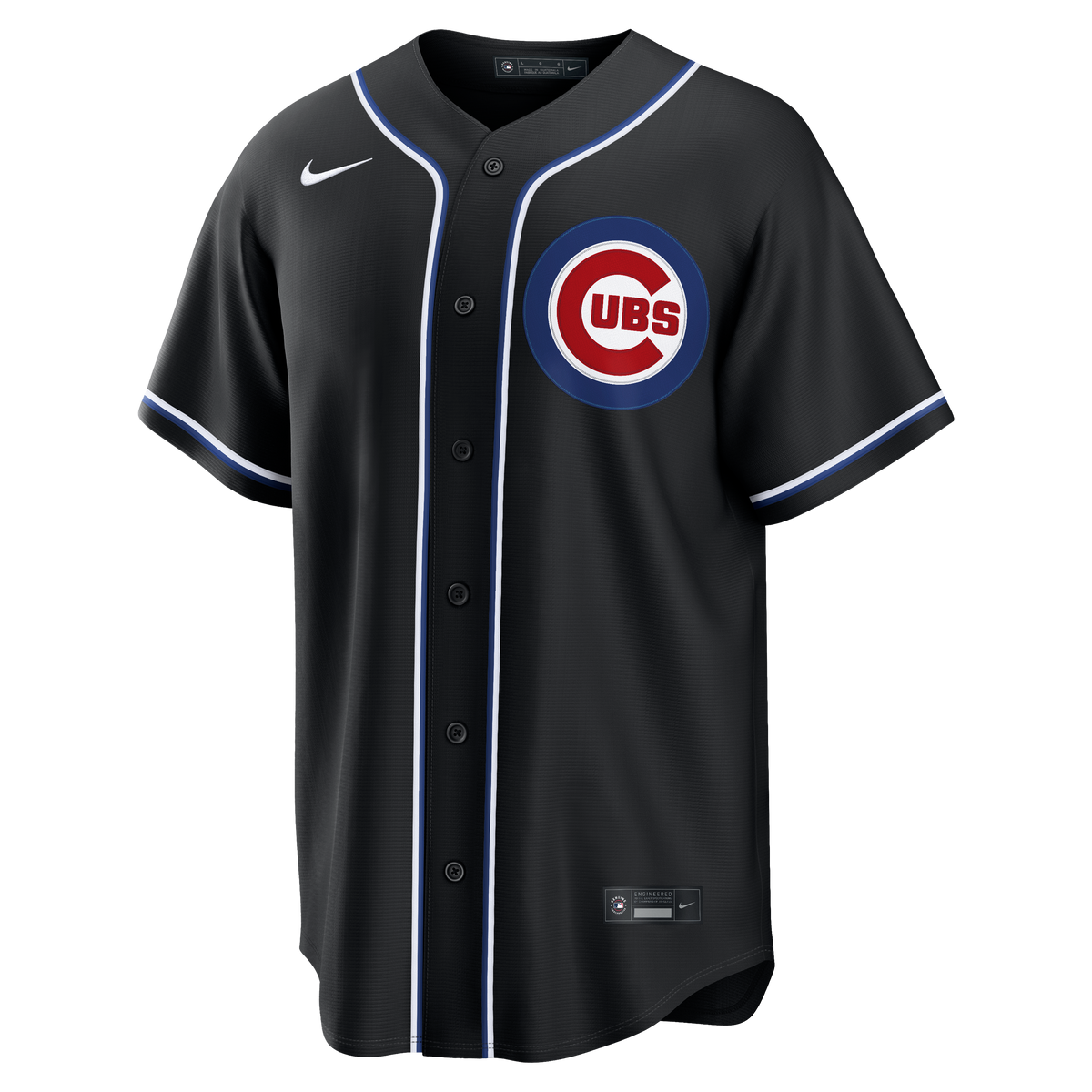 Men s Chicago Cubs Nike Black Carbon Blank Replica Jersey Official Team Jersey Sports Fan Apparel Official MLB Team Apparel Baseball Fan Gear
