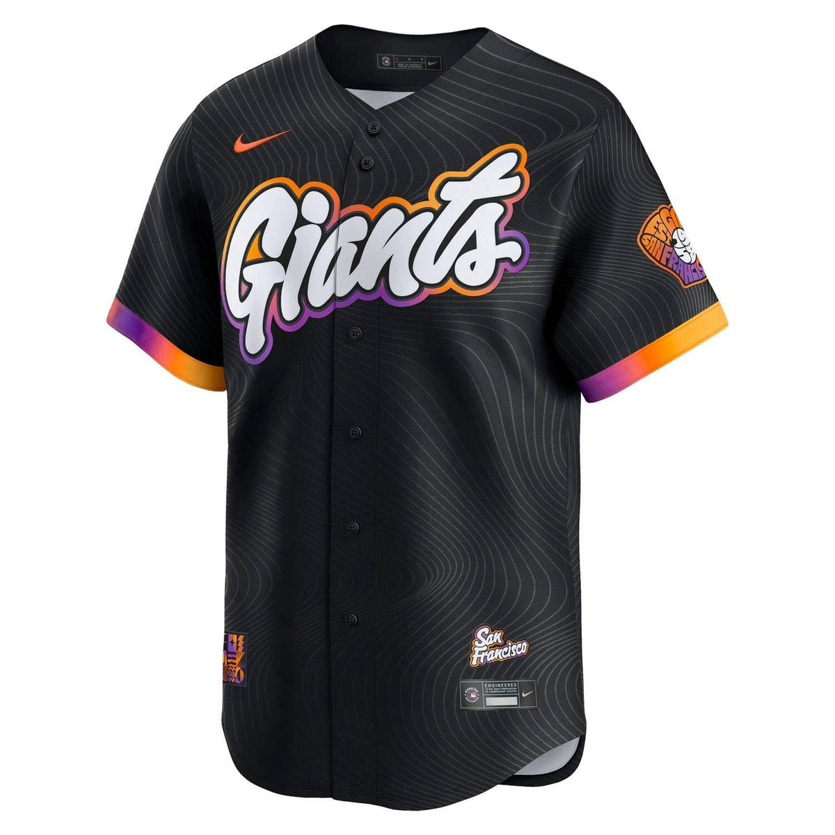 San Francisco Giants City Connect MLB Limited Jersey Nike Official Team Jersey Sports Fan Apparel Official MLB Team Apparel Baseball Fan Gear