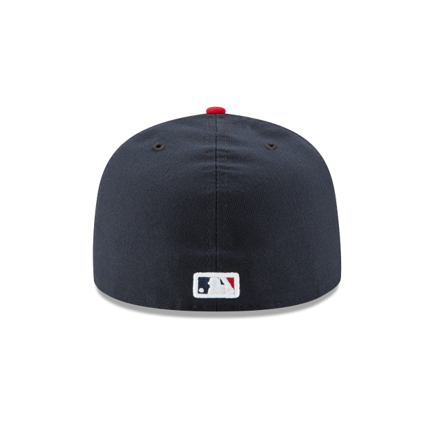 Men s St Louis Cardinals New Era Navy Red Game Authentic Collection Alternate 2 On-Field 59FIFTY Fitted Hat Official Team Hat Sports Fan Cap Official