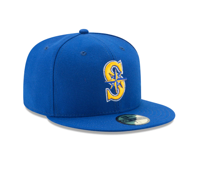 Men s Seattle Mariners New Era Royal Game Authentic Collection Alternate 2 On-Field 59FIFTY Fitted Hat Official Team Hat Sports Fan Cap Official MLB T