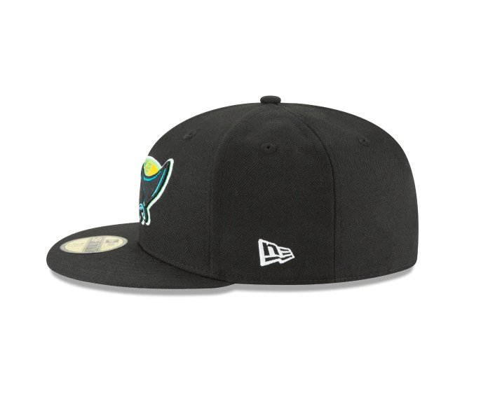 Men s Tampa Bay Devil Rays 1998 Cooperstown Collection Black 59Fifty Fitted Hat Official Team Hat Sports Fan Cap Official MLB Team Hat Baseball Fan Ca