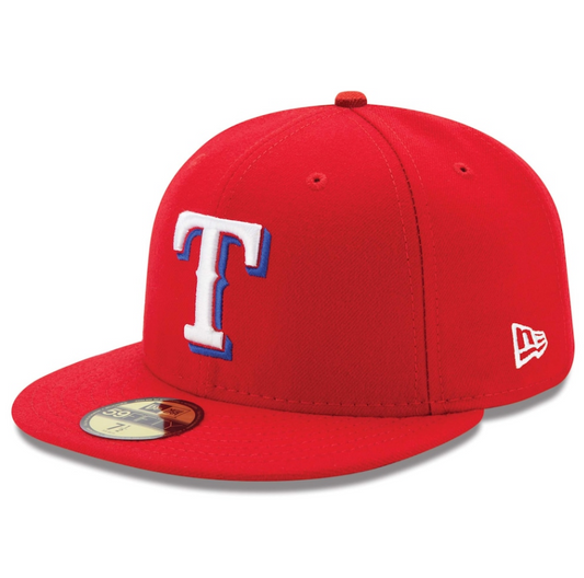 Men s Texas Rangers New Era Red Alternate Authentic Collection On-Field 59FIFTY Fitted Hat Official Team Hat Sports Fan Cap Official MLB Team Hat Base