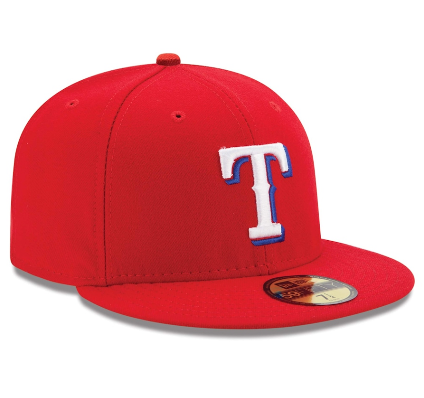 Men s Texas Rangers New Era Red Alternate Authentic Collection On-Field 59FIFTY Fitted Hat Official Team Hat Sports Fan Cap Official MLB Team Hat Base