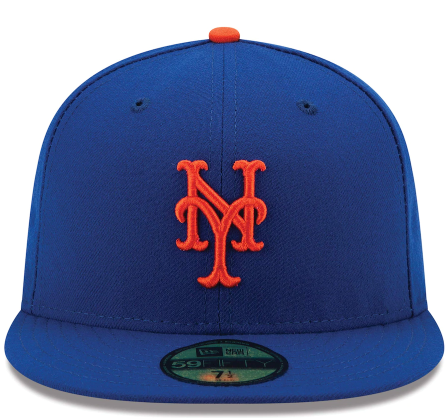 Men s New York Mets New Era Royal Authentic Collection On Field 59FIFTY Fitted Hat Official Team Hat Sports Fan Cap Official MLB Team Hat Baseball Fan