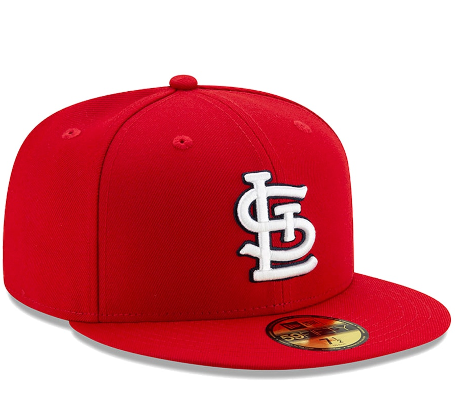 Men s St Louis Cardinals New Era Red Authentic Collection On-Field 59FIFTY Fitted Hat Official Team Hat Sports Fan Cap Official MLB Team Hat Baseball