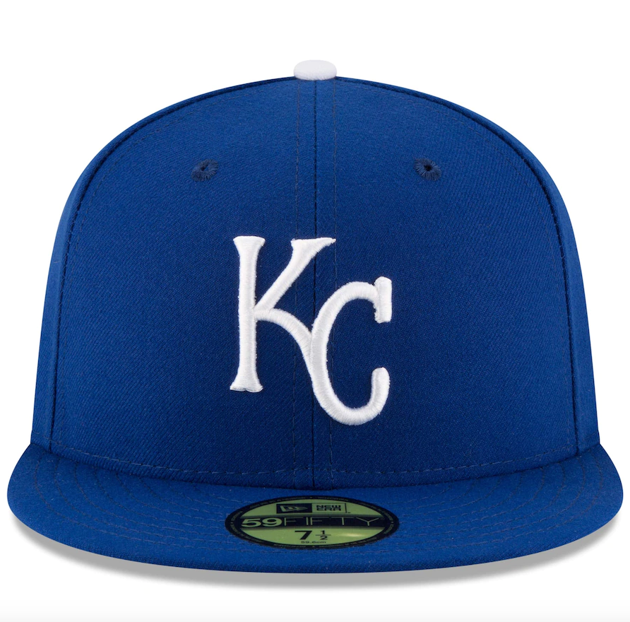 Men s Kansas City Royals New Era Royal Game Authentic Collection On-Field 59FIFTY Fitted Hat Official Team Hat Sports Fan Cap Official MLB Team Hat Ba