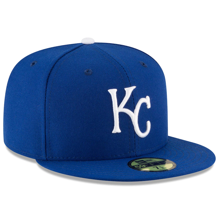 Men s Kansas City Royals New Era Royal Game Authentic Collection On-Field 59FIFTY Fitted Hat Official Team Hat Sports Fan Cap Official MLB Team Hat Ba