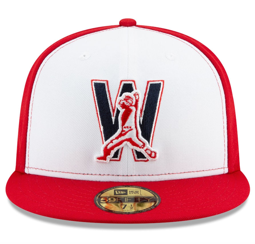 Men s Washington Nationals New Era White Alternate 4 Authentic Collection On-Field 59FIFTY Fitted Hat Official Team Hat Sports Fan Cap Official MLB Te