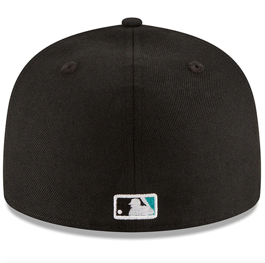 Men s Florida Marlins New Era Black 1997 World Series Wool 59FIFTY Fitted Hat Official Team Hat Sports Fan Cap Official MLB Team Hat Baseball Fan Cap