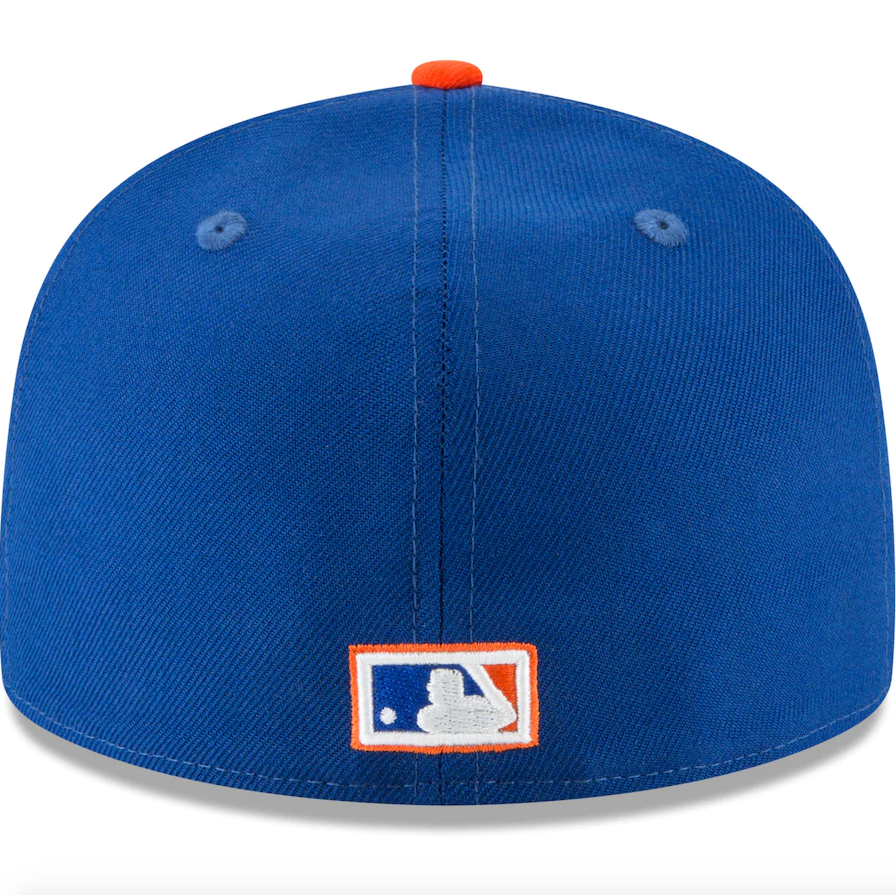 Men s New York Mets New Era Blue 1962 Cooperstown Collection Wool 59FIFTY Fitted Hat Official Team Hat Sports Fan Cap Official MLB Team Hat Baseball F