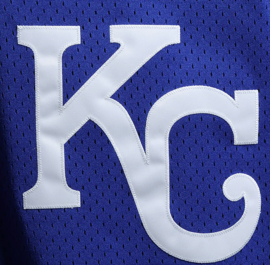Men s Mitchell And Ness Authentic Replica Bo Jackson Kansas City Royals 1989 Blue Mesh Batting Practice Jersey Official Team Jersey Sports Fan Apparel