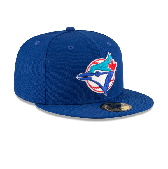 Toronto Blue Jays New Era 1993 World Series Wool 59FIFTY Fitted Hat - Royal Blue Official Team Hat Sports Fan Cap Official MLB Team Hat Baseball Fan C