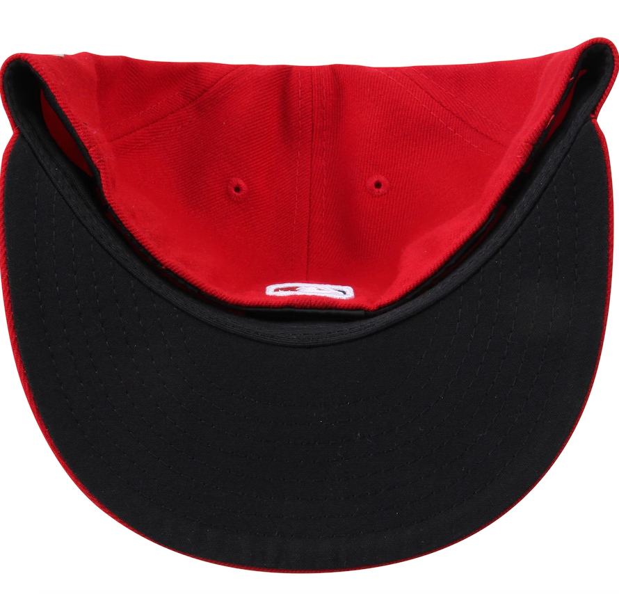 Men s Washington Nationals New Era Red Game Authentic Collection On-Field 59FIFTY Fitted Hat Official Team Hat Sports Fan Cap Official MLB Team Hat Ba