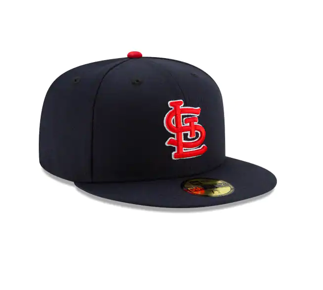 Men s St Louis Cardinals New Era Navy Alternate Authentic Collection On-Field 59FIFTY Fitted Hat Official Team Hat Sports Fan Cap Official MLB Team Ha