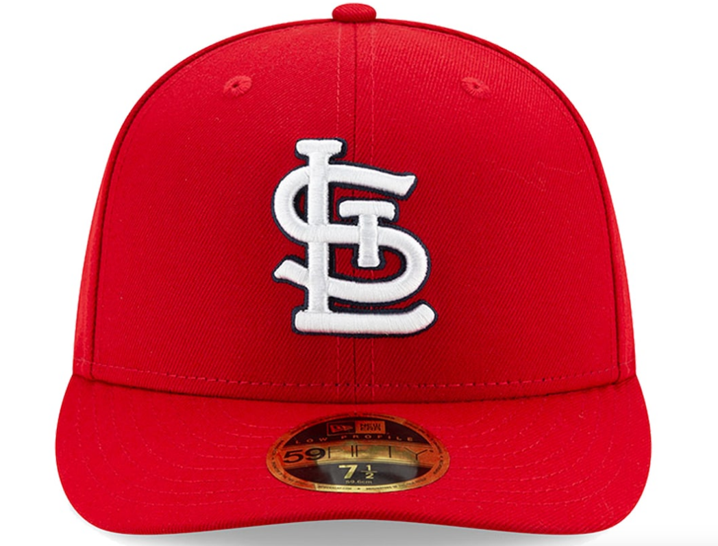 Men s St Louis Cardinals New Era Red Low Profile Authentic Collection On-Field 59FIFTY Fitted Hat Official Team Hat Sports Fan Cap Official MLB Team H