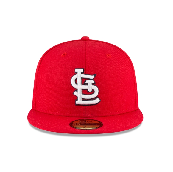 St Louis Cardinals New Era 2006 World Series Wool 59FIFTY Fitted Hat - Red Official Team Hat Sports Fan Cap Official MLB Team Hat Baseball Fan Cap