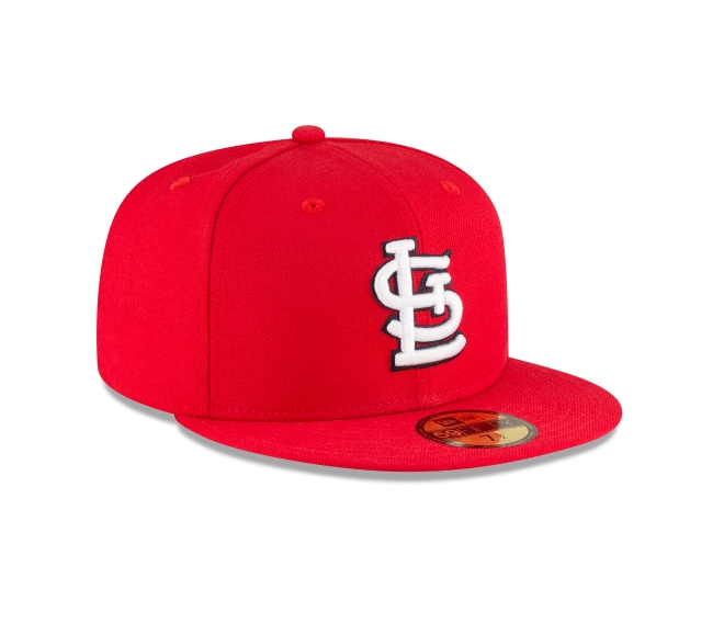 St Louis Cardinals New Era 2006 World Series Wool 59FIFTY Fitted Hat - Red Official Team Hat Sports Fan Cap Official MLB Team Hat Baseball Fan Cap