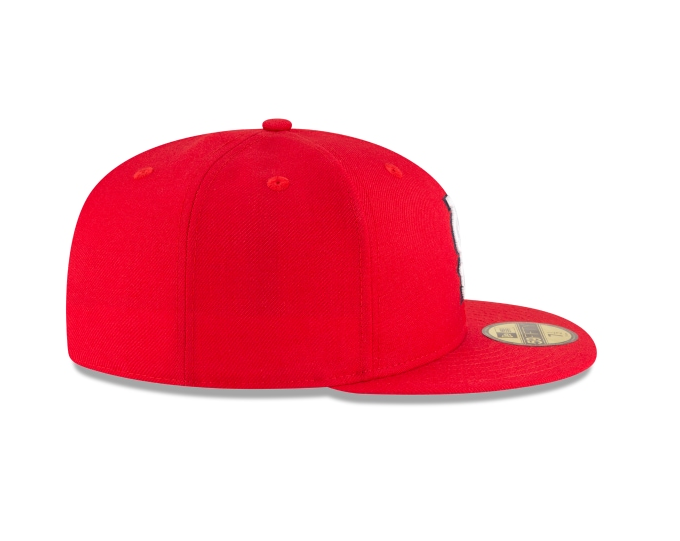 St Louis Cardinals New Era 2006 World Series Wool 59FIFTY Fitted Hat - Red Official Team Hat Sports Fan Cap Official MLB Team Hat Baseball Fan Cap
