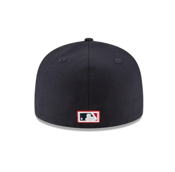 Men s California Angels New Era Navy 1971 Cooperstown Collection Wool 59FIFTY Fitted Hat Official Team Hat Sports Fan Cap Official MLB Team Hat Baseba