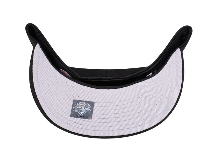 Birmingham Barons New Era Jordan Era 59FIFTY Fitted Hat - Black Official Team Hat Sports Fan Cap Official MLB Team Hat Baseball Fan Cap