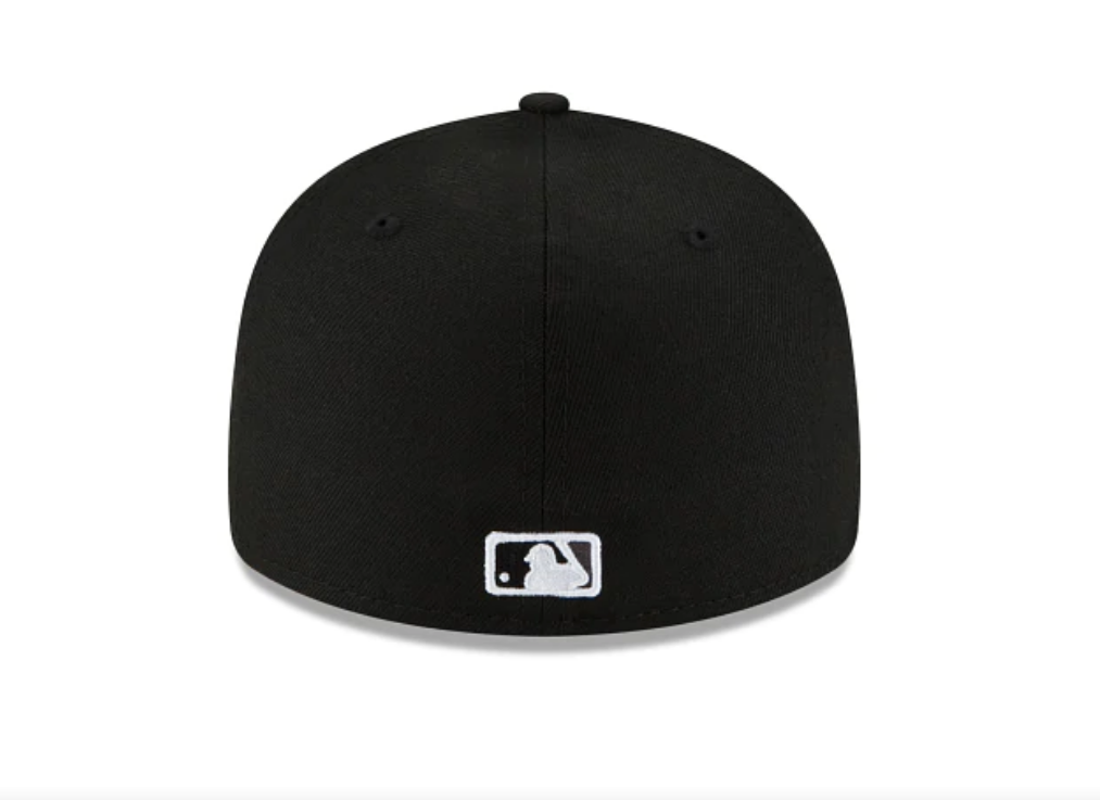 Chicago White Sox New Era Black City Connect Low Profile 59FIFTY Fitted Hat Official Team Hat Sports Fan Cap Official MLB Team Hat Baseball Fan Cap