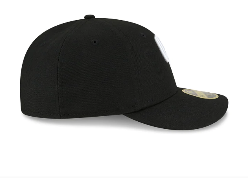 Chicago White Sox New Era Black City Connect Low Profile 59FIFTY Fitted Hat Official Team Hat Sports Fan Cap Official MLB Team Hat Baseball Fan Cap