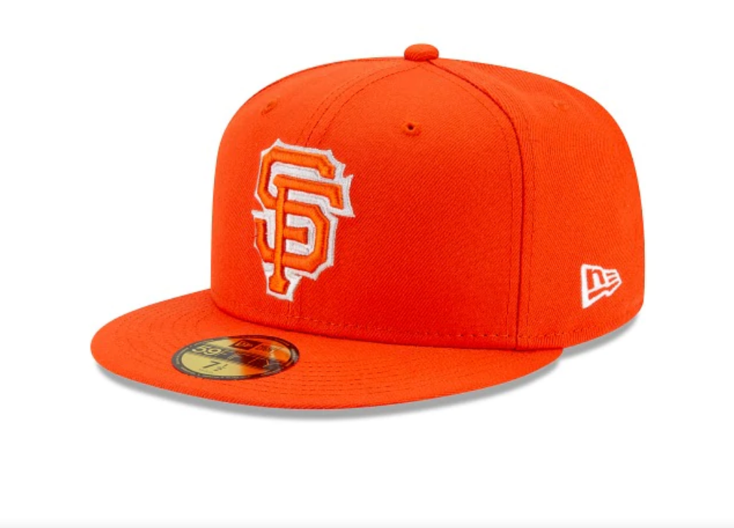Men s San Francisco Giants New Era Orange City Connect 59FIFTY Fitted Hat Official Team Hat Sports Fan Cap Official MLB Team Hat Baseball Fan Cap