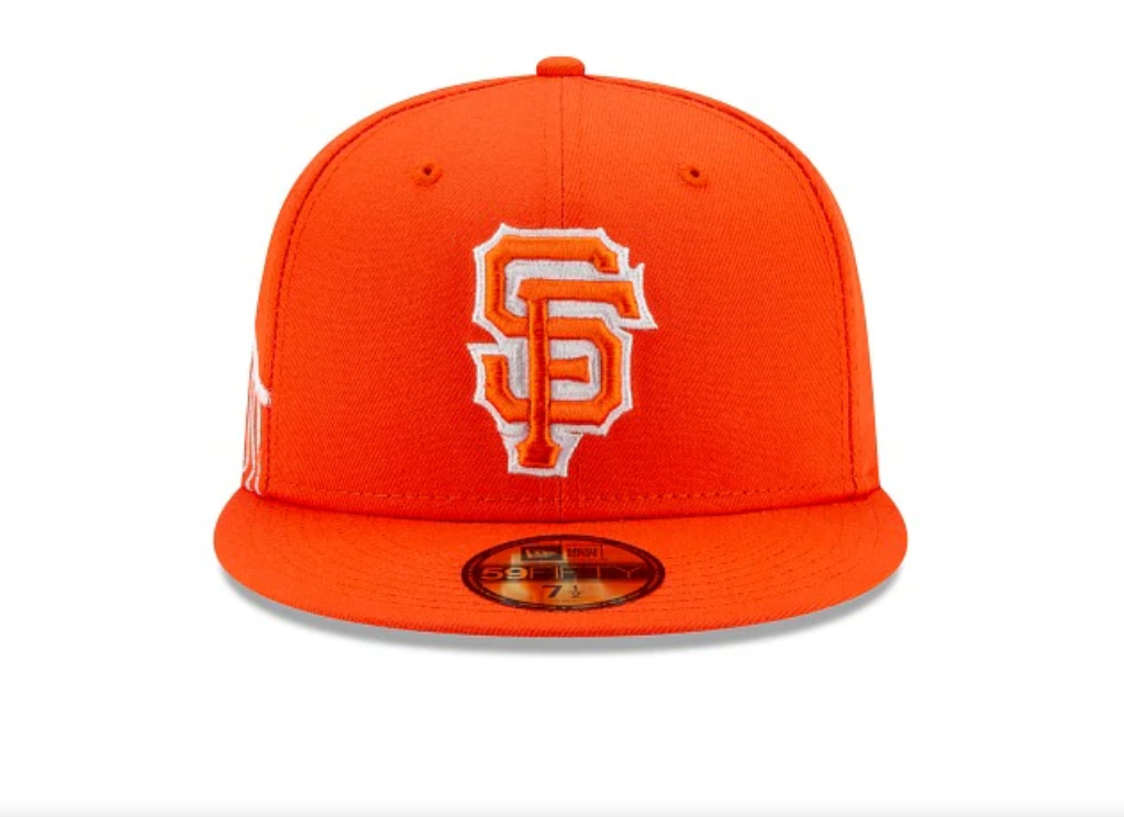 Men s San Francisco Giants New Era Orange City Connect 59FIFTY Fitted Hat Official Team Hat Sports Fan Cap Official MLB Team Hat Baseball Fan Cap