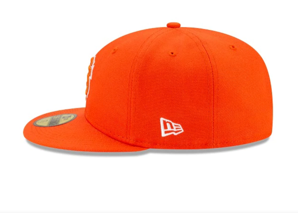 Men s San Francisco Giants New Era Orange City Connect 59FIFTY Fitted Hat Official Team Hat Sports Fan Cap Official MLB Team Hat Baseball Fan Cap