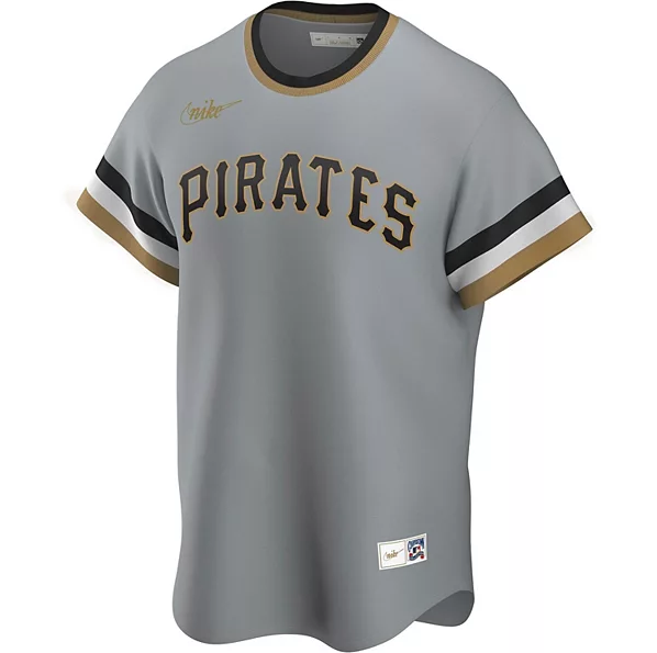 Men s Pittsburgh Pirates Roberto Clemente Nike Road Gray Replica Jersey Official Team Jersey Sports Fan Apparel Official MLB Team Apparel Baseball Fan