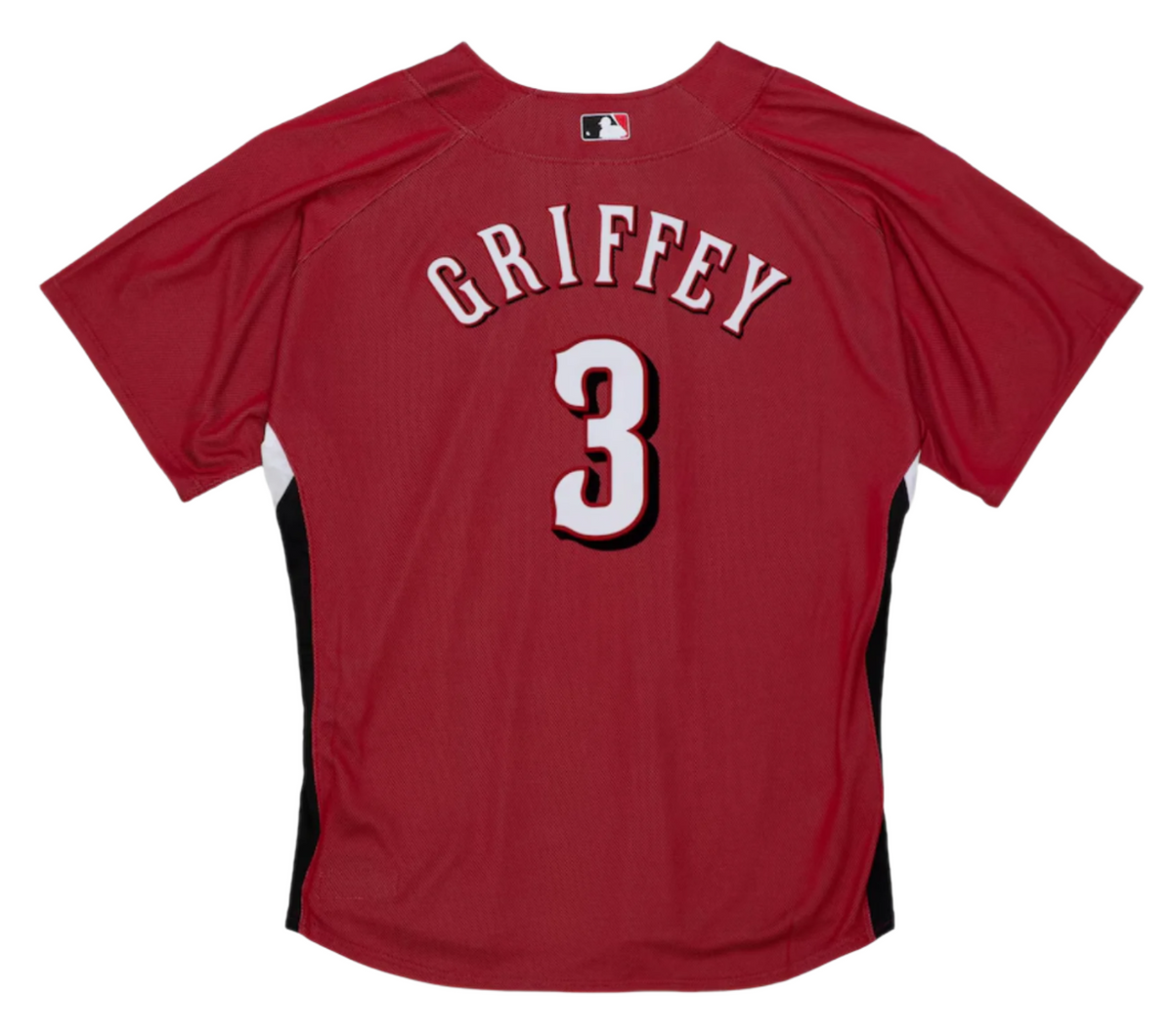 Men s Cincinnati Reds Ken Griffey Jr Mitchell And Ness 2007 Red Cooperstown Collection Batting Practice Jersey Official Team Jersey Sports Fan Apparel