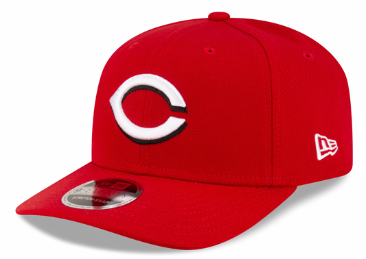 Cincinnati Reds New Era Player Replica 9SEVENTY Stretch Snap Adjustable Hat Official Team Hat Sports Fan Cap Official MLB Team Hat Baseball Fan Cap
